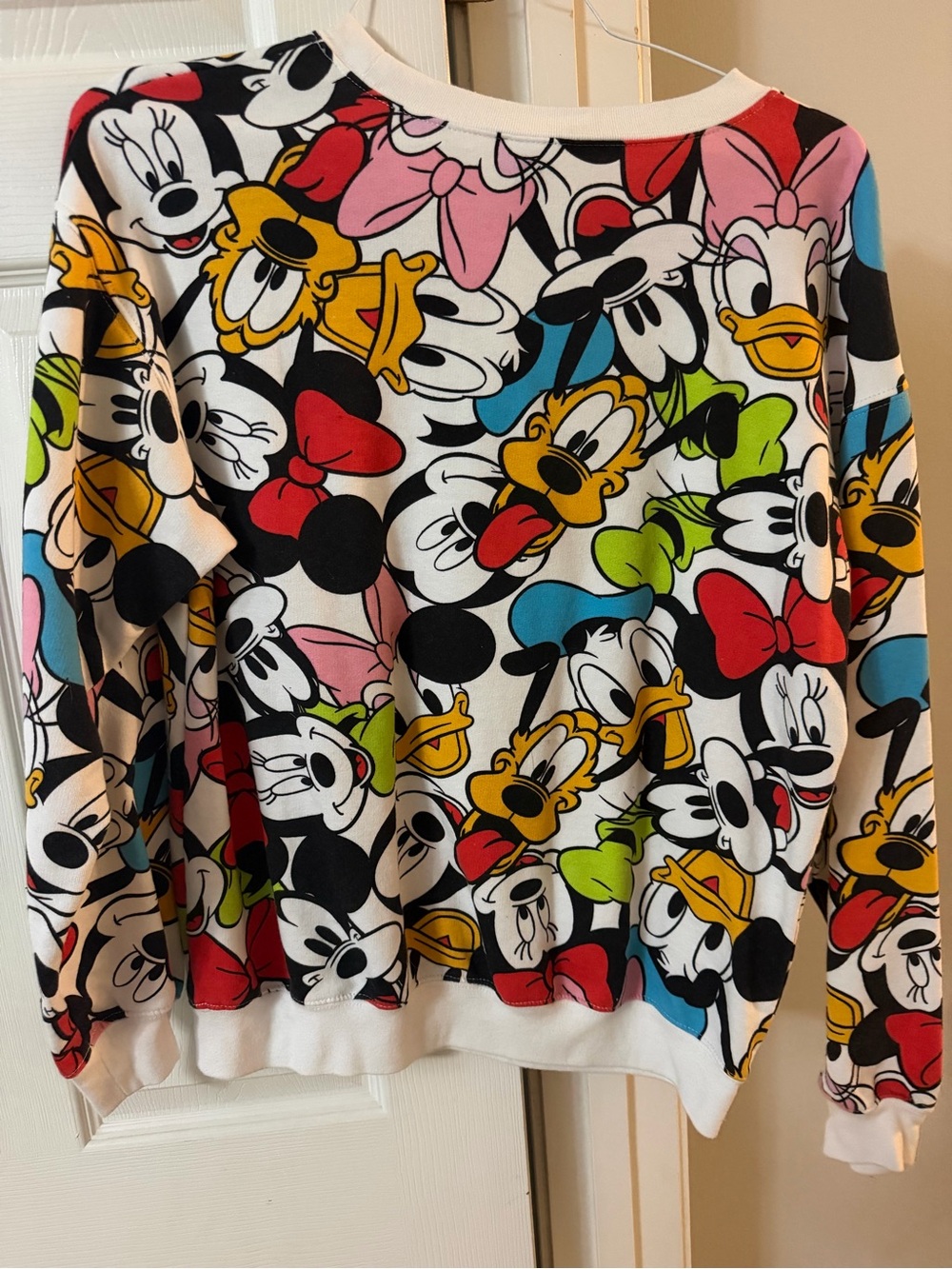 Disney Character Multi-Color Pullover Sweater